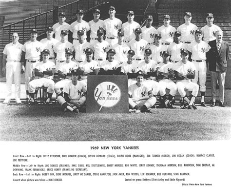 new york yankees roster 1969